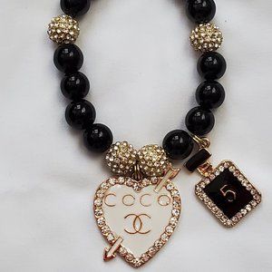 Black and Gold Bracelet
